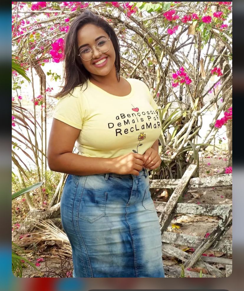 Kamilly no começo da própria jornada de treino